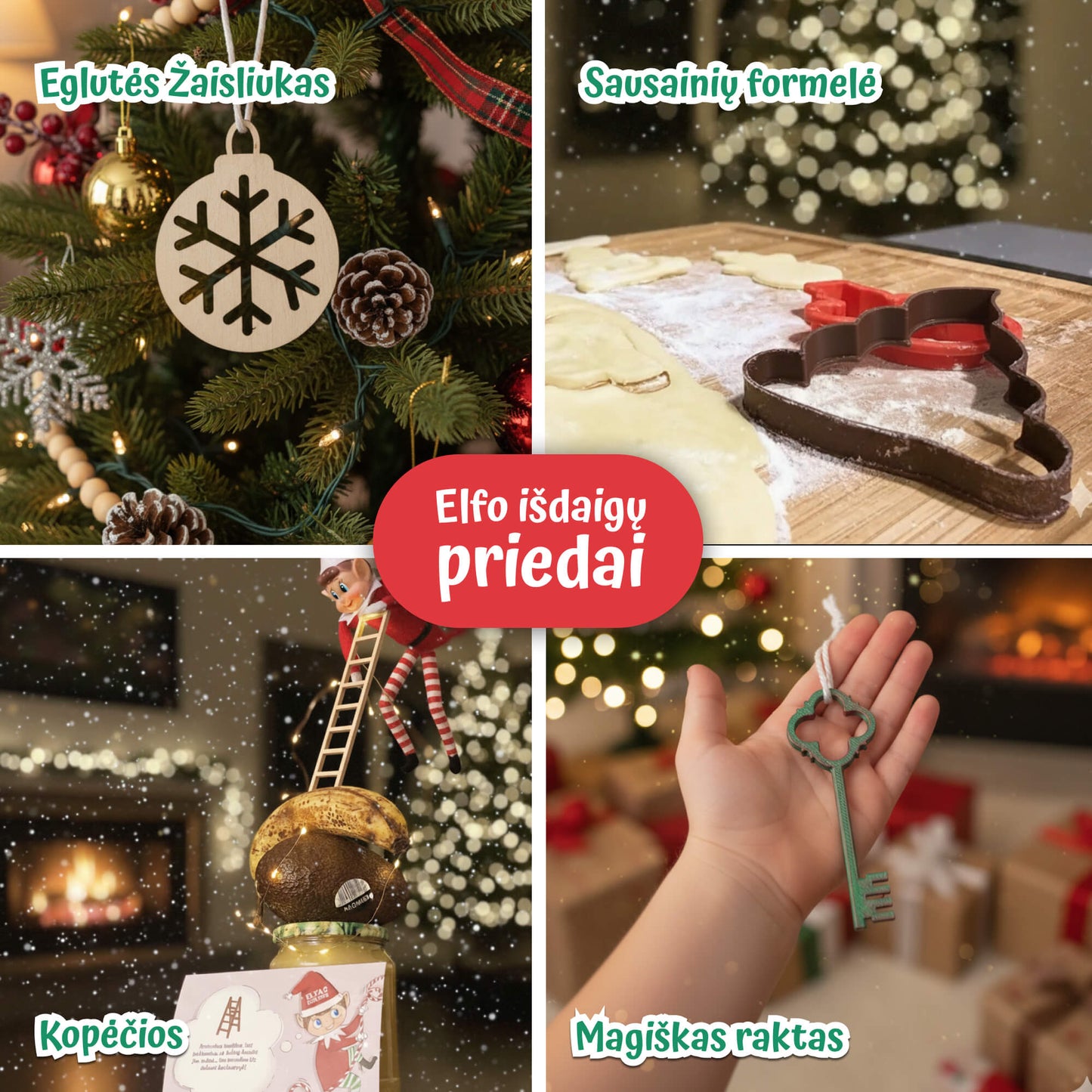 Elfo atvykimo rinkinys (2 Elfai)