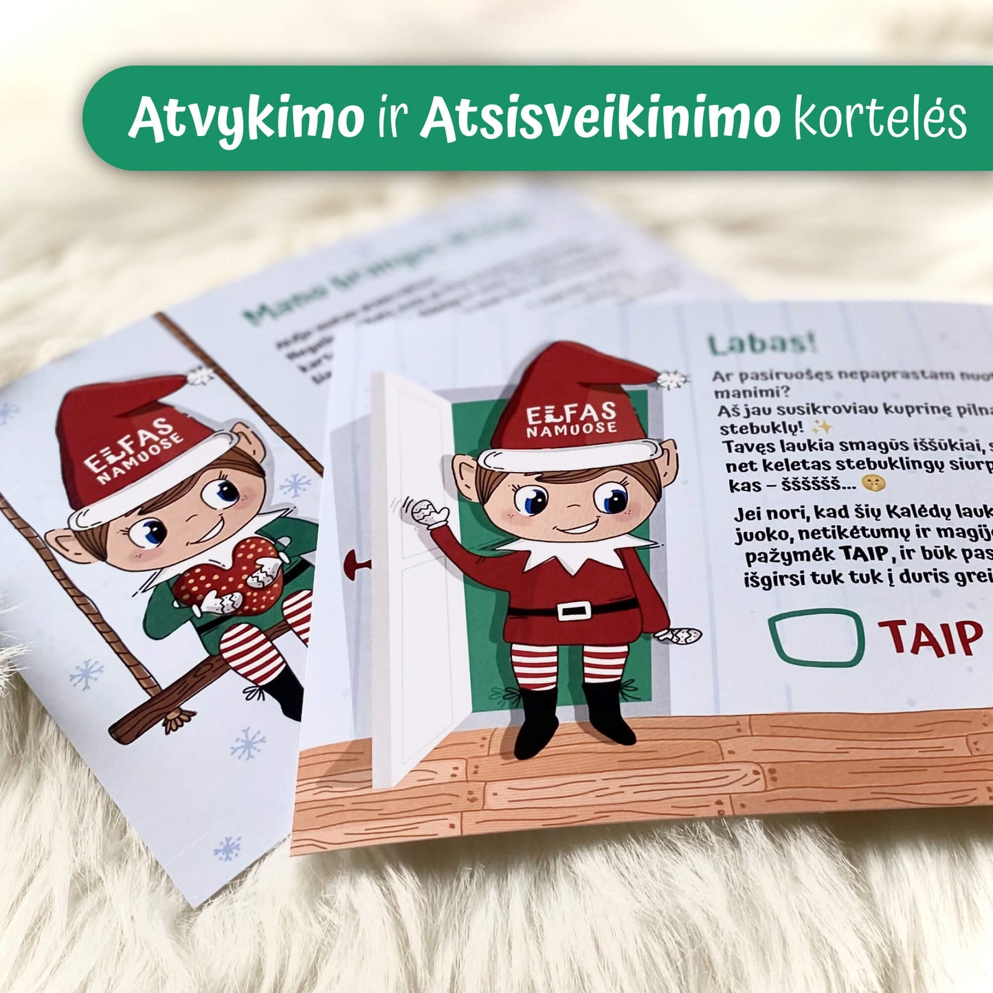 Elfo atvykimo rinkinys (2 Elfai)